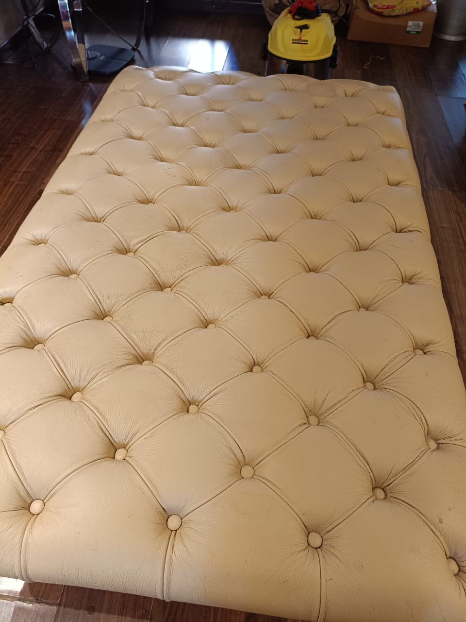 Sofa after cleaning